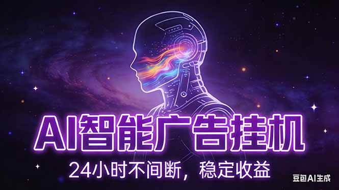 (17109期)AI智能广告挂机项目,全自动化运行,电脑项目,无配置要求,单机150+收益,新手小白可速上手…