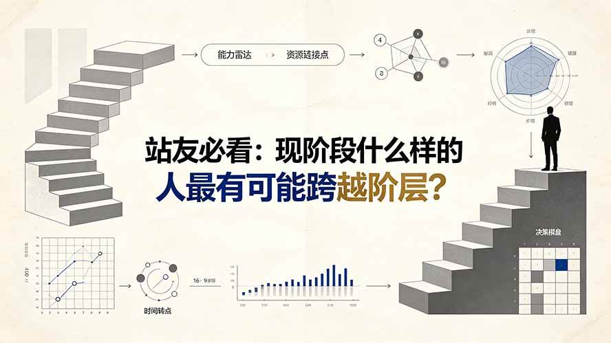 (19475期)付费文章:站友必看:现阶段什么样的人最有可能跨越阶层?