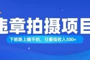 (11698期)随手拍也能赚钱?对的日入300+