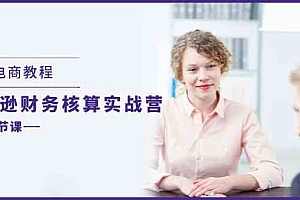 跨境电商教程:亚马逊财务核算实战营(28节课)