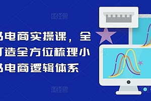 小红书电商实操课,全体系打造全方位梳理小红书电商逻辑体系