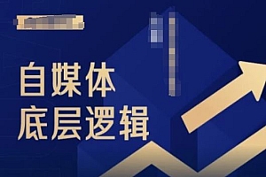 2024自媒体底层逻辑录播课,自媒体小白必看