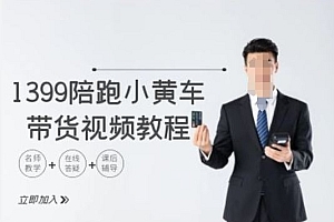 1399陪跑tiktok小黄车带货视频教程,tiktok跨境电商教程