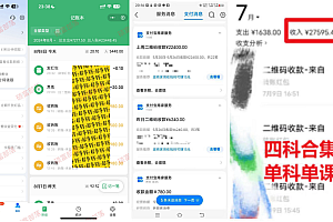 (12066期)学生卖考研合集,一天收5000(附3541G考研合集)