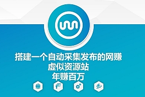 搭建一个自动采集发布的网创虚似资源站年赚百W【揭秘】