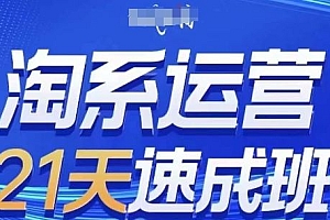 淘系运营21天速成班(更新24年9月),0基础轻松搞定淘系运营,不做假把式