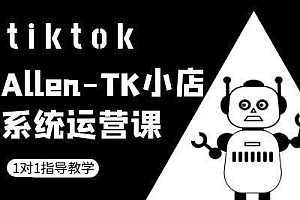 TK小店系统运营课-tiktok跨境电商教程