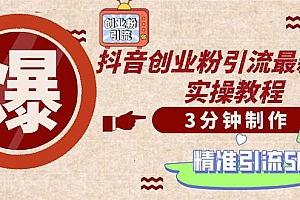 (12835期)轻松制作创业类视频。一天被动加精准创业粉500+(附素材)