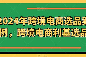 2024年跨境电商选品案例,跨境电商利基选品(更新11月)
