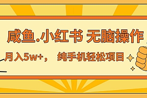 (13488期)年前暴利项目,7天赚了2.6万,咸鱼,小红书 无脑操作