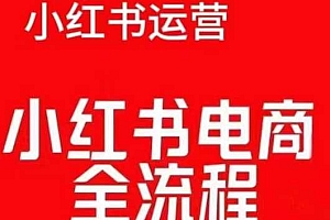 红薯电商实操课,小红书电商全流程