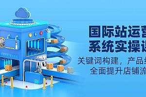 (13967期)国际站运营系统实操课:关键词构建,产品线布局,全面提升店铺流量