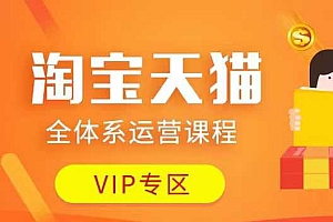 淘宝天猫全体系运营课程:店铺全系运营、动销玩法、付费推广、流量提升、擦边球玩法等等