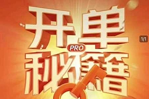 淘宝开单秘籍PRO,量身定制淘天实战陪跑计划,告别做店迷茫、快速突破运营瓶颈期