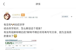 付费文章:滔天巨浪来袭!2025天上会掉钱吗?