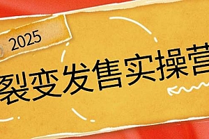 裂变发售实操营,全景解析裂变逻辑,打造动销新玩法,助力私域流量引爆