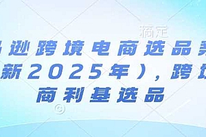 亚马逊跨境电商选品案例(更新2025年3月),跨境电商利基选品