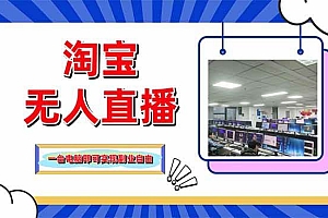 (14417期)淘宝无人直播带货,单品打爆+搜索流打法,24小时必出单