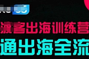 出海训练营基础课,跑通出海全流程,实战案例拆解