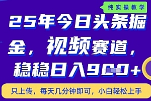 今日头条视频赛道最新玩法,每天十分钟,保底日入9张+【揭秘】