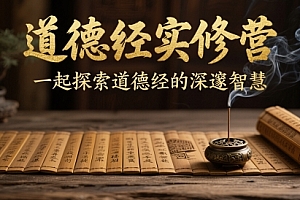 道德经实修营,一起探索道德经的深邃智慧