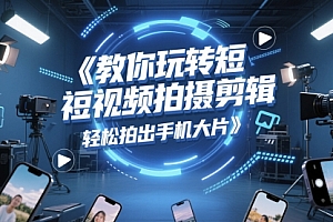 教你玩转短视频拍摄剪辑,轻松拍出手机大片