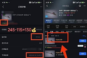 (14902期)25年CSGO游戏搬砖,全自动挂机,不需要玩游戏,手机操作日入300+。(不…