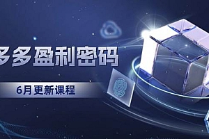 (15005期)拼多多盈利密码:从烧钱推广到印钞模型,底层逻辑重构指南(6月更新)