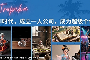 最新扣子coze系统课,AI时代,成立一人公司成为超级个体