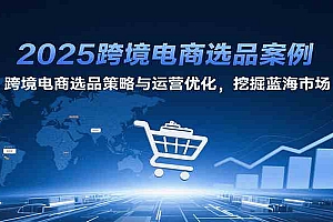 2025跨境电商选品案例,跨境电商选品策略与运营优化,挖掘蓝海市场
