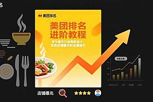 (15528期)美团排名进阶教程:专为餐饮行业商家设计,实现店铺曝光和流量提升