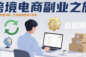 跨境电商副业之旅,一个人的亚马逊,打造自动賺钱小生意