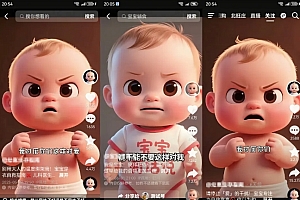 拆解人类幼崽宝宝要说话短视频制作,4天涨粉3.2W,附详细教程