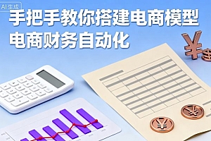 手把手教你搭建电商模型-电商财务自动化