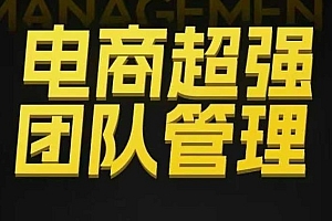 电商超强团队管理,组织绩效,到用人执行,分权合伙