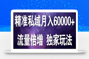 原力网赚精准私域月入60000+,流量倍增独家玩法