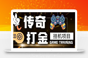最新传奇打金挂机项目,单号日入50+