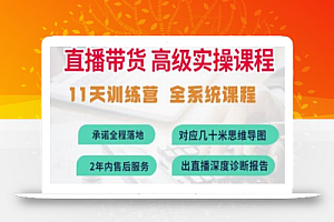 俗人六哥抖音直播带货全系统高级实操课程,11天系列课程+公司内部群,运营、推广、主播培养