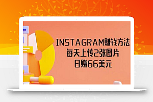 INSTAGRAM赚钱方法:每天上传2张图片,日赚66美元(视频教程)