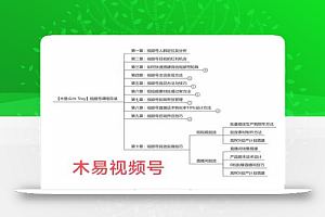 木易·视频号带货训练营:从负债百万到月佣金50W+(价值4980元)