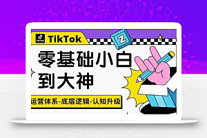 TikTok底层逻辑及短视频运营方法系列课,运营体系,底层逻辑,认知升级