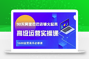 【90天阿里巴巴店铺火起来】高级运营实操课,1688运营高手必修课