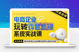 青青老师·电商企业玩转抖音直播电商系统实战课