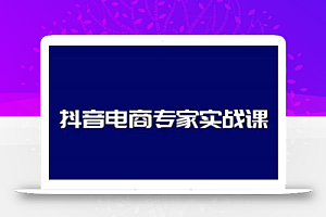 抖音电商专家实战课,你上你也行-人人能做的卖货达人