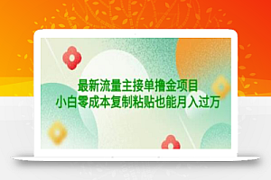 公众号最新流量主接单撸金项目,小白零成本复制粘贴也能月入过万