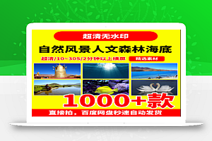自然风景人文海底家庭视频素材