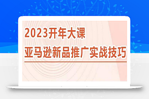 2023亚马逊新品推广实战技巧,线下百万美金课程的精简版,简单粗暴可复制,实操性强的推广手段