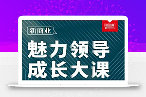 张琦·新商业魅力领导成长大课2023新版,高效管理必修课(30节)