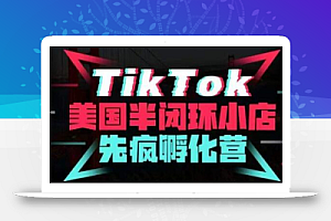 疯人院·TikTok美国半闭环小店孵化营,抢占TikTok美国蓝海市场,开店、运营、带货、投流全实操