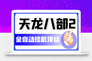 外面收费2980的天龙八部2全自动挂机项目,单窗口10R项目【教学视频+脚本】
